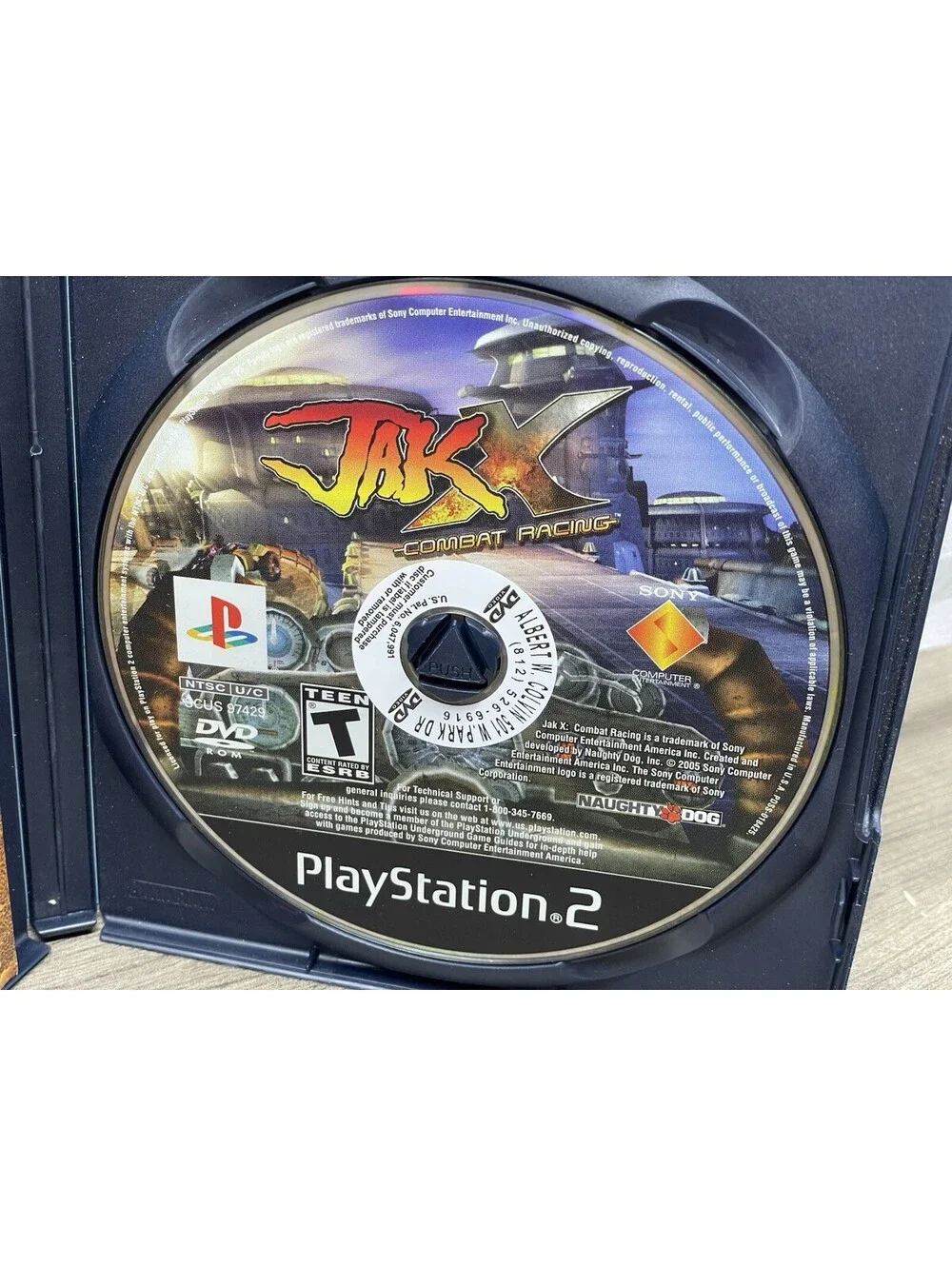 Jak X Combat Racing PS2 PlayStation 2 Complete CIB Very Good Condition Clean